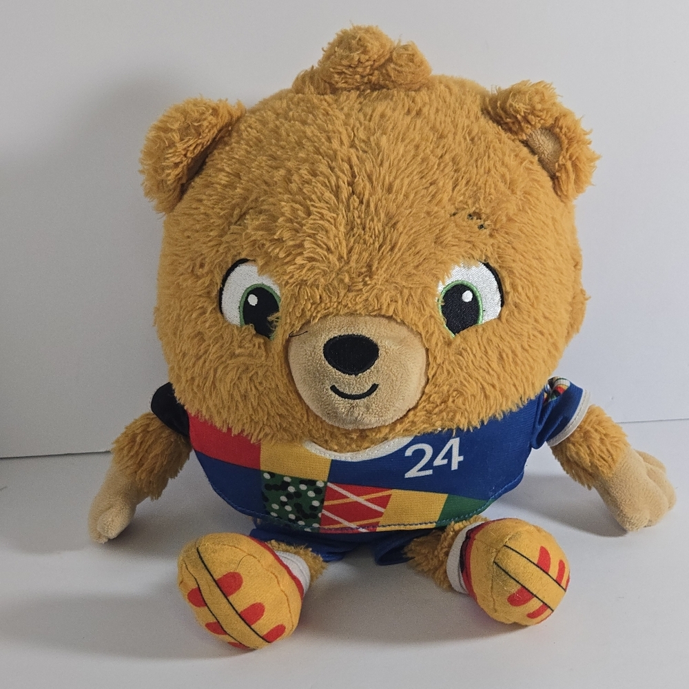 Orig. mascot   European Championship GERMANY 2024 - ALBÄRT/29 cm/11.5" VERY RARE